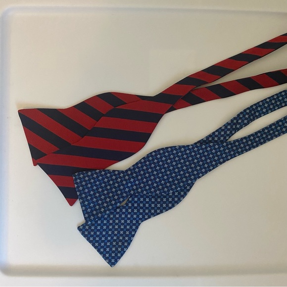 Silk Bow Tie from Tommy Hilfiger and Haspel Set of 2 - Picture 3 of 12